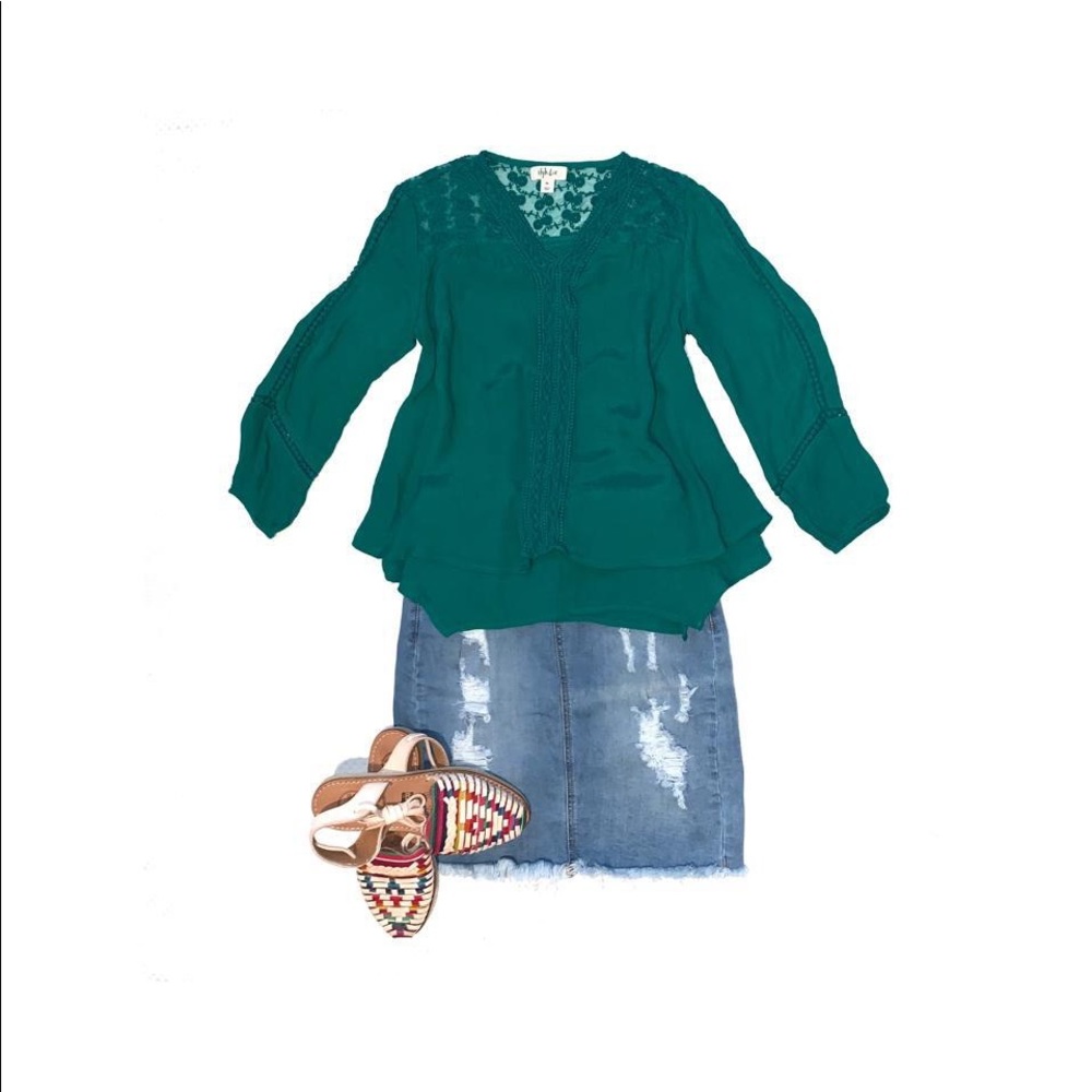 Peasant Style blouse